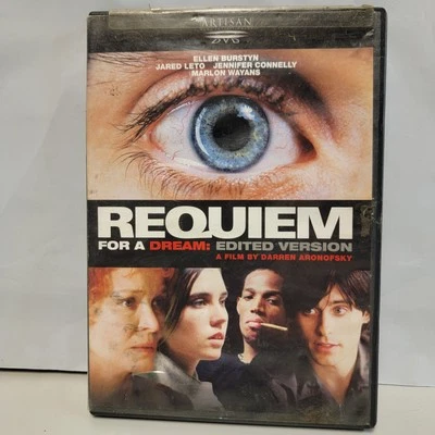 Requiem for a Dream DVD 2000 Edited Version Jared Leto Jennifer Connelly  - Image 1 of 4