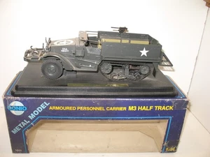 Gonio 1:24 , Ganz Grosses Halb- Track Militär USA Entiérement Metall, Lang 29 CM - Picture 1 of 7