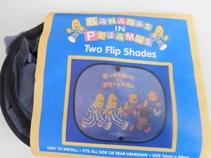 1x AUTOMOTIVE Side Rear Window "BANANAS IN PYJAMAS" SCREEN Shade Brand New (U8) - Picture 1 of 3