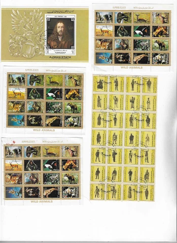 SOUVENIR SHEETS AND STAMPS-AJMAN-AJAMAN STATE Cover