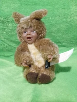 2002 Vintage Anne Geddes Squirrel 6" Doll Unimax Toys American Baby! - Image 1 of 4