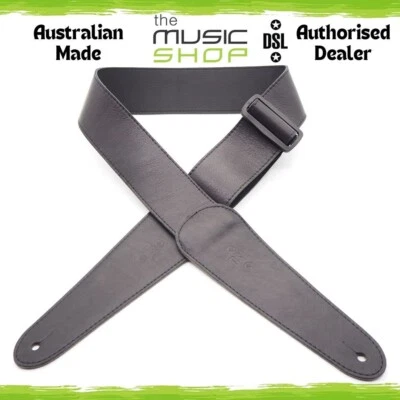 DSL 2.5" Brown Leather Guitar Strap (Extra Length) with Slider - DCM25-BROWN-XL - image 1 of 2