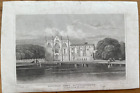 Antique Print Newstead Abbey Nottinghamshire C1860 Drawn Jp Neale Eng. By S Lacy