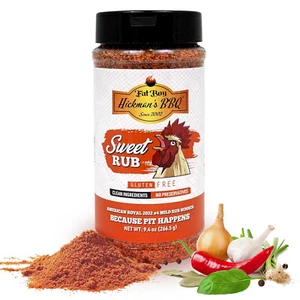 Fat Boy Barbacoa Dulce Sin Gluten Natural Barbacoa Rub 9.4 OZ - Imagen 1 de 15