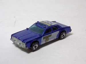 Coche de policía Hot Wheels 1977 Dodge Monaco Diecast Sheriff 701 1:64 azul 021025WT-C - Imagen 1 de 3