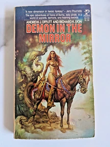 Demon in the Mirror by Andrew J. Offutt 1st Pocket Books 1978 Paperback Vallejo - Imagen 1 de 7