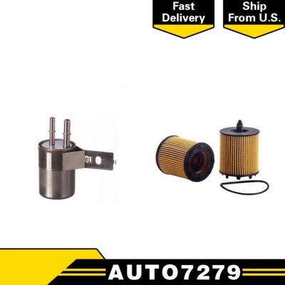 Pronto-Fuel Filter+Engine Oil Filter 2PCS For 2003-2007 SATURN ION L4 2.2L - Image 1 of 4
