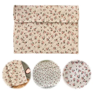 Floral Laptop Sleeve Quilted Laptop Carrying Case for 11-15 Inch Laptop Tablet . - Afbeelding 1 van 18