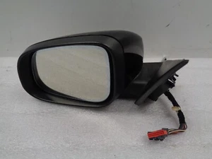 2009 Jaguar XF Left Driver Side Door Mirror w/o Blind Spot Black OEM AK2403301 - Picture 1 of 16