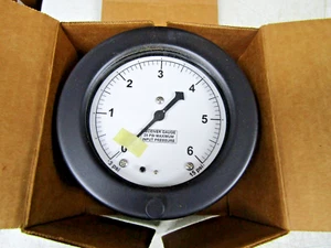 NUEVO INDICADOR RECEPTOR AMETEK 3-15 PSI 4-1/2"" ESFERA 1/4"" ANPT 0-6 LINEAL 1365 1322 - Imagen 1 de 6