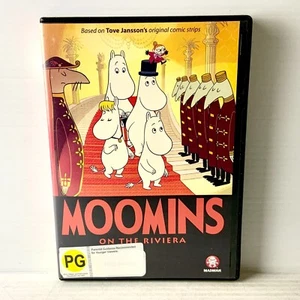 Moomins on the Riviera + Sticker - R4 DVD - Tested & Working - Free Postage! - Bild 1 von 4