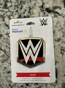 Hallmark WWE World Heavyweight Champion Gürtel Logo Metall Weihnachtsschmuck - Bild 1 von 2