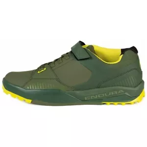 Endura MT500 Burner Flat Mens MTB Cycling Shoes Green Mountain Bike Offroad Ride - Picture 1 of 5