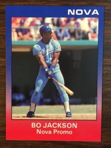 1988 Star Company BO JACKSON Limited Edition NOVA Promo Card Only 100 printed - Picture 1 of 1