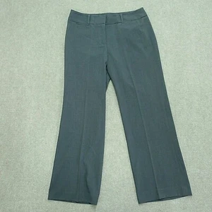 Zac And Rachel Dress Slacks Pants Women 8 Petite Gray Polyester Blend Pleated - Picture 1 of 6