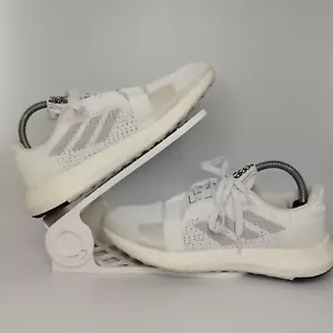 Adidas Sense Boost Go UK Size 8 Eur 42 Running/Gym Trainers White Grey G26940 - Picture 1 of 19