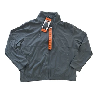 Kirkland Signature Women Active Full Zip Jacket Moisture Wicking Gray XXL - Picture 1 of 8