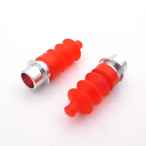 2x 1.8-2mm Linkage Waterproof Rubber Bellow Radio Box Sleeve for RC Boat Marine - Picture 1 of 10