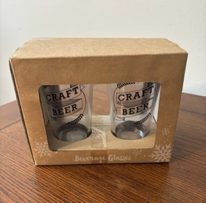 NEU NEU IM KARTON Craft Bier Gläser Glas Set 2 - Bild 1 von 4