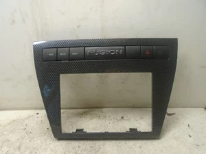 06 07 08 09 Ford Fusion Radio Dash Trim Bezel With Hazard Button OEM - Imagen 1 de 4