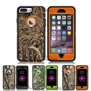 Custodia per iPhone 7 / 7 Plus [clip adatta a Otterbox Defender] fondina mimetica - Foto 1 di 6