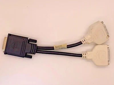 MOLEX 68573-0004 DMS-59 male to two Single-Link DVI female Adapter cable - Image 1 of 3