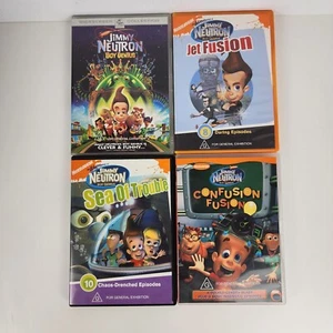 Jimmy Neutron-Boy Genius DVD Bundle x 4 Region 4 - Picture 1 of 3