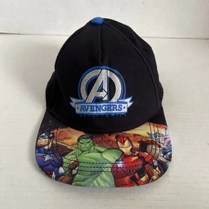 Marvel Kid's Avengers Baseball Cap Hat Snapback Size L/XL 8years+ *pre-owned* - Picture 1 of 6