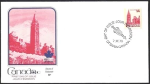 Canada # 715 "Parliament Building" Brand New 1978 Fleetwood Issue - Picture 1 of 2