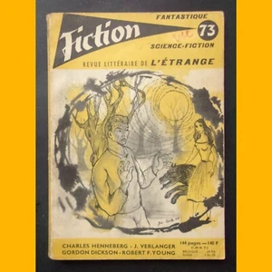 Fantastische Science-Fiction FICTION Nr. 73 Literaturzeitschrift des Etrange 1959 - Bild 1 von 4