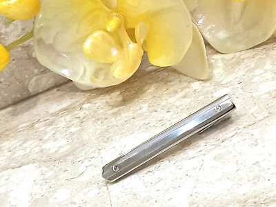 Exquisite Tie clip Brother Tieclip HANDMADE gift Tie Bar for Father Husband Son Foto 1 de 4