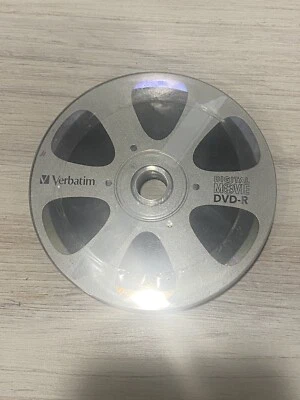 NEW 5 Pack Verbatim Digital Movie DVD-R Discs NEW Old Time-In Plastic- No Box- - Image 1 of 2