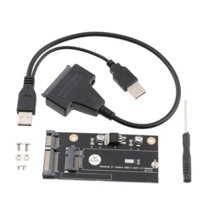 Adaptador SSD a SATA 2.5 o USB de 20+6 pines para Thinkpad Lenovo X1 carbono - Imagen 1 de 5
