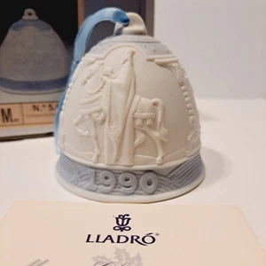 Lladro Porzellan 1990 Weihnachtsglocke 5.641 - Bild 1 von 7