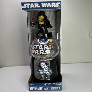 Darth Vader M&M's Star Wars Candy Dispenser Gumball Machine Style 2010 NIB - Picture 1 of 9