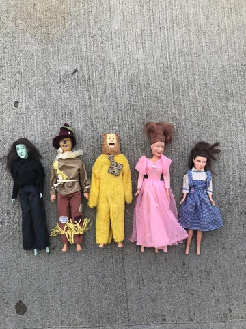 1988 MGM Toy 12" WIZARD OF OZ  Doll Lot DOROTHY, SCARECROW, LION, WITCH GLINDA Cover