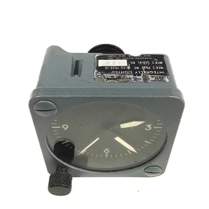 Aircraft Clock P/N W-33-7535-302 w/FAA 8130 Overhauled - Foto 1 di 6