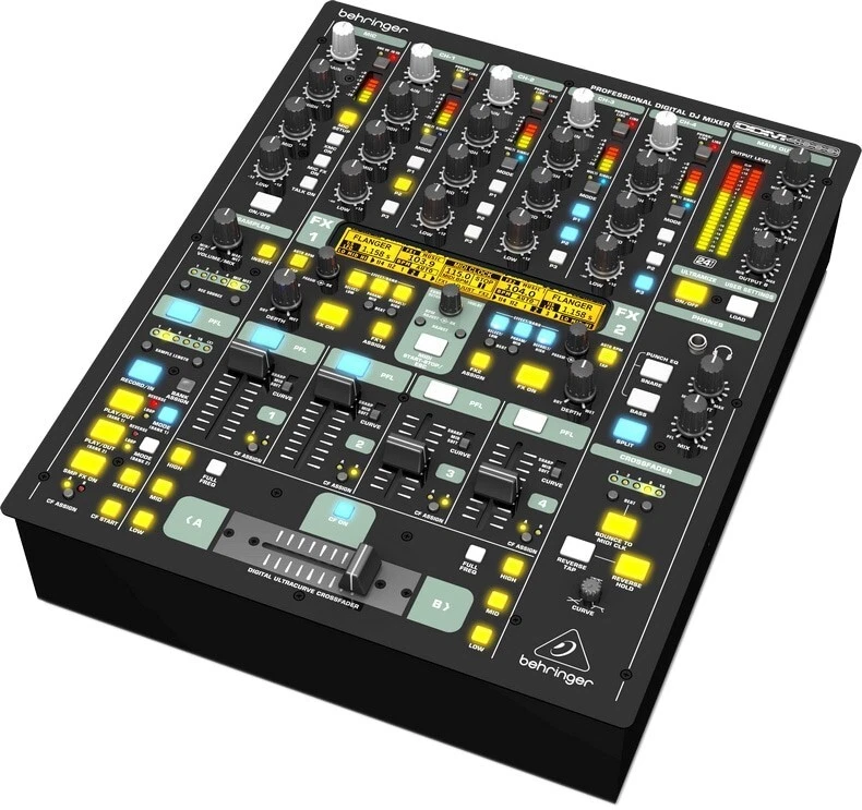 BEHRINGER DDM4000 4ch Analog Digital DJ Mixer Japan Black DDM 4000 4-Channel New - Image 1 of 4
