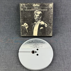 Mahler New York Philharmonic Leonard Bernstein Symphony No 9 D Major Reel Tape - Picture 1 of 19