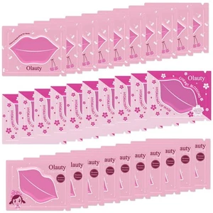 30PCS Crystal Collagen Lip Mask Sleep Lip Care Pads Mask Overnight Collagen C... - Picture 1 of 8