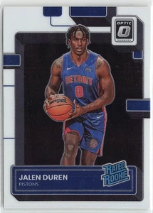 Base óptica Panini Donruss 2022-23 #227 Jalen Duren RC - Imagen 1 de 2