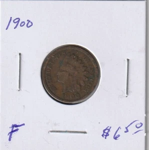 USA 1900 Small Cent - Picture 1 of 2