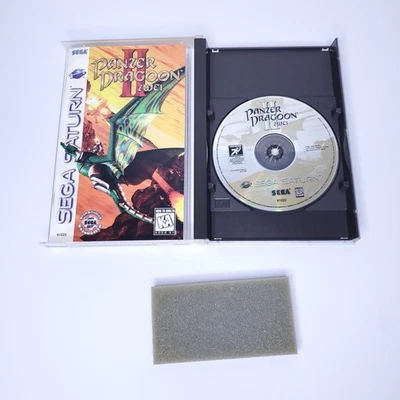 Panzer Dragoon II Zwei (Sega Saturn, 1996) Complete in Long Box CIB - Image 1 of 4