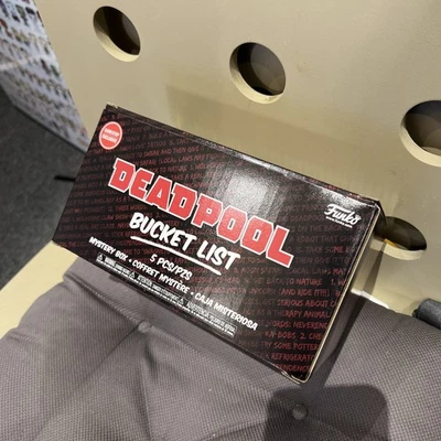 Funko Pop Deadpool Bucket List Caja Misteriosa EDICIÓN ESPECIAL (5 Artículos Aleatorios) Foto 1 de 4