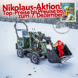 Kompakter Radlader MS-116L mit Dieselmotor – Top Qualität zum Nettopreis - Bild 1 von 23