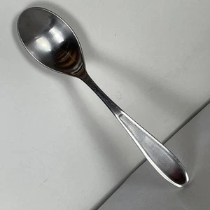 RETRONEU CONTOUR Satin OVAL SOUP SPOON STAINLESS 18/10 7 5/8" - Picture 1 of 5
