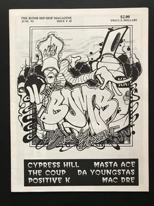The Bomb Hip Hop Magazine March #20 1993 Cypress Hill Masta Ace The Coup Mac Dre - Imagen 1 de 3