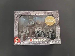 BattleTech GRAY DEATH LEGION HEAVY BATTLE LANCE (B&N Exclusive) NEW Sealed - Picture 1 of 8