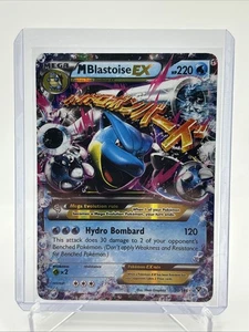 Pokemon TCG M Blastoise EX XY Base Set Holo Card 30/146 Ultra Rare NM - Picture 1 of 4