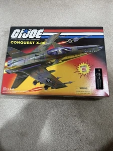 RARO 1998 RUS EXCL HASBRO GI JOE CONQUEST X-30 JET SELLADO DE FÁBRICA SIN USAR, EN CAJA CMPLT MT - Imagen 1 de 3